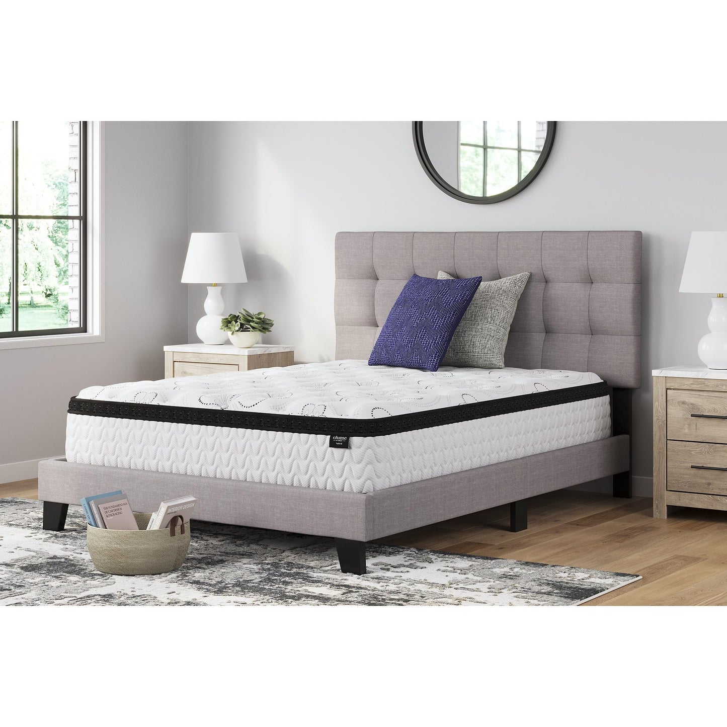 Ashley Signature Design Chime 12 Inch Plush Hybrid King Mattress